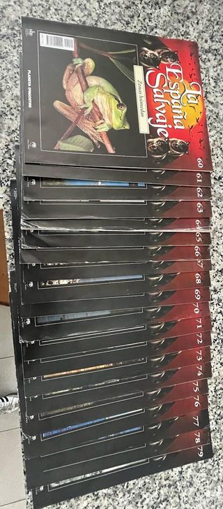 Colección de Libros la España Salvaje