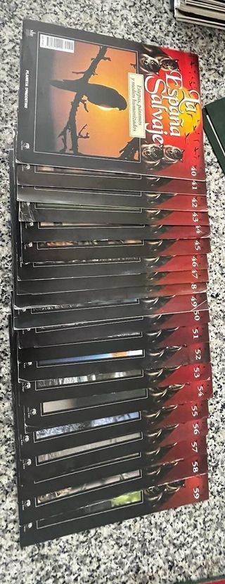 Colección de Libros la España Salvaje