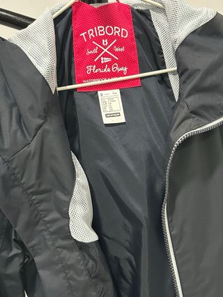 Chaqueta impermeable Tribord azul marino