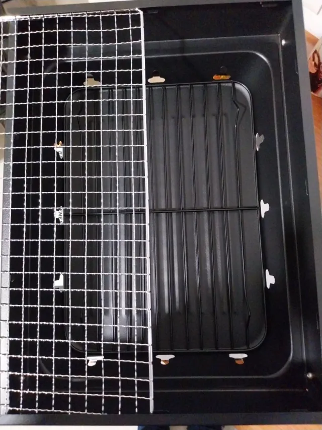 Barbacoa de carbón plegable