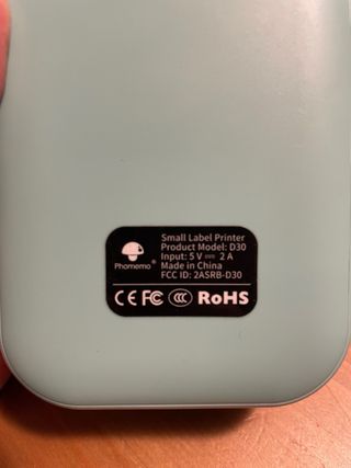 Impresora de etiquetas Phomemo