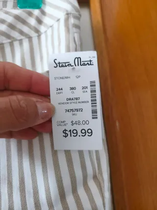 Pantalón Suzanne rayas M/38/10