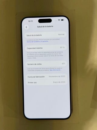 iPhone 15 Pro Max Titanio Bianco 512GB