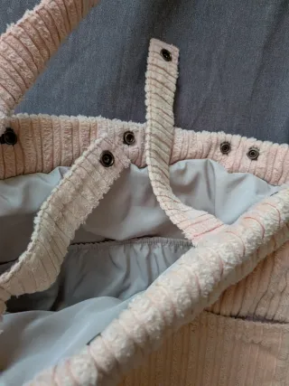 Bolsa Silla Bebé La Giraffa Corduroy Rosa