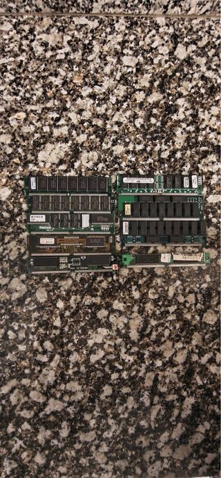 Lote tarjetas de ordenador