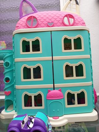 Casa de muñecas Gabby's Dollhouse+coche de carlita