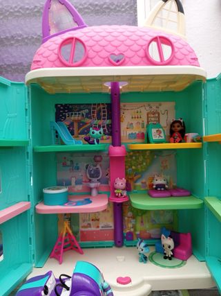 Casa de muñecas Gabby's Dollhouse+coche de carlita