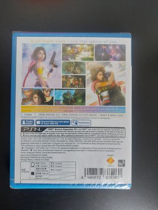 Final Fantasy X-2 HD Remaster PS Vita Precintado