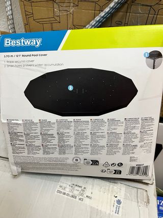 Cubierta Redonda Bestway 3.70m