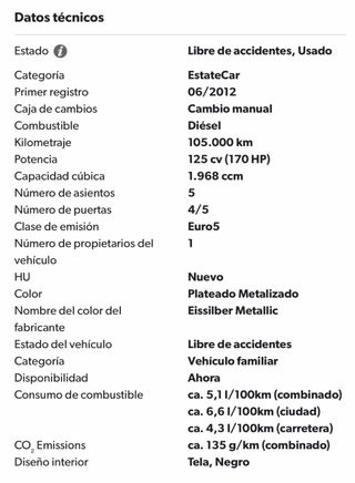 Audi a3 SPORTBACK 2012