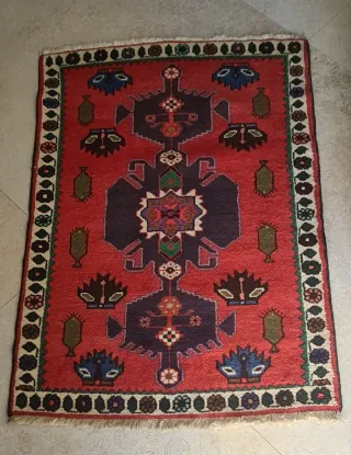 Alfombra persa lana 120x83 Hamadan