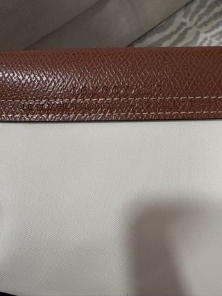 Mala Longchamp Bege Tamanho L