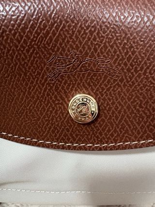 Mala Longchamp Bege Tamanho L