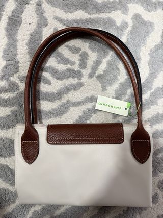 Mala Longchamp Bege Tamanho L