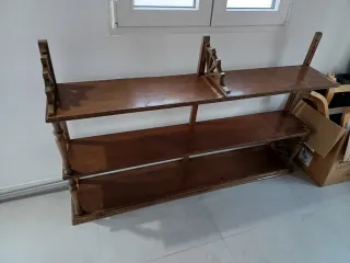 Estantería antigua madera maciza