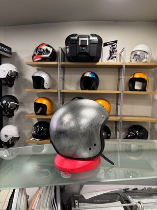 Casco Moto Guzzi Aluminio Jet
