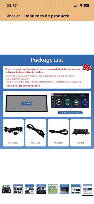 Pantalla BMW X3/X4 2018-2022 12.3” PANTALLON