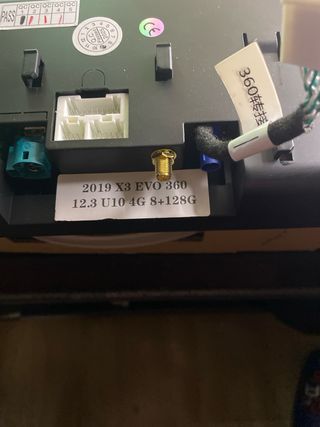 Pantalla BMW X3/X4 2018-2022 12.3” PANTALLON