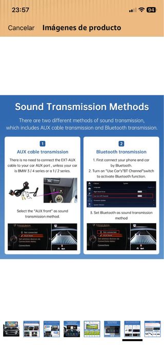 Pantalla BMW X3/X4 2018-2022 12.3” PANTALLON