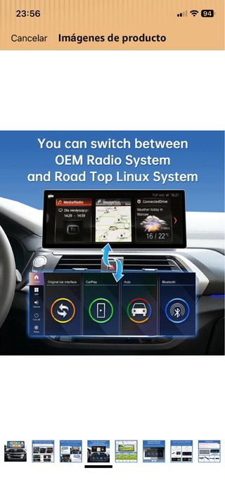 Pantalla BMW X3/X4 2018-2022 12.3” PANTALLON