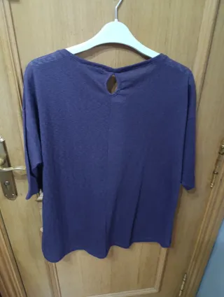 Camiseta Ikebana corazón lentejuelas XXL