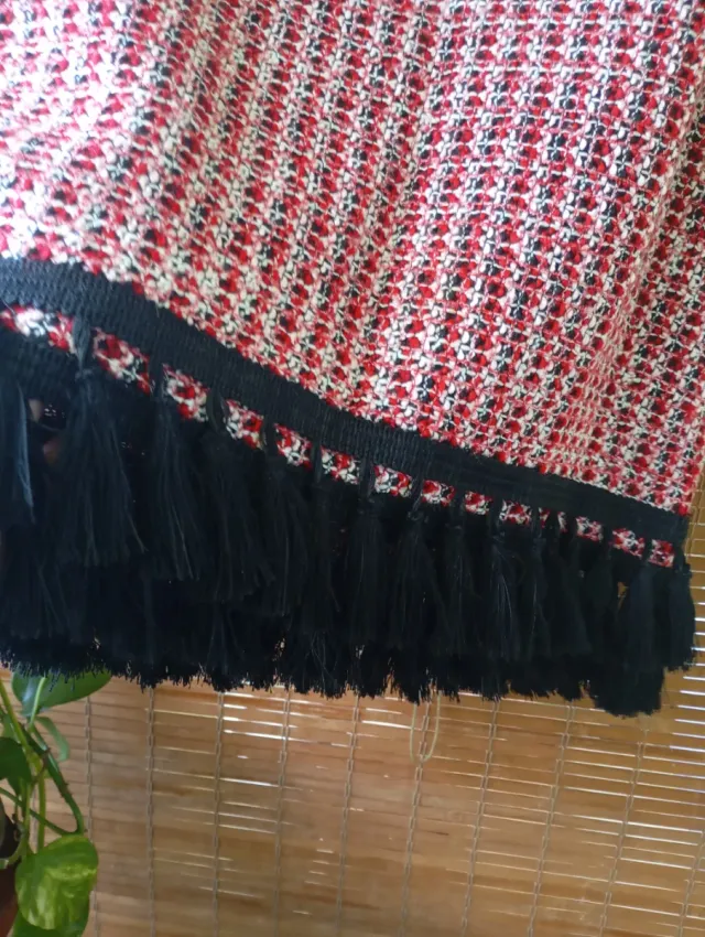 Chaleco Zara Woman Rojo Talla XS