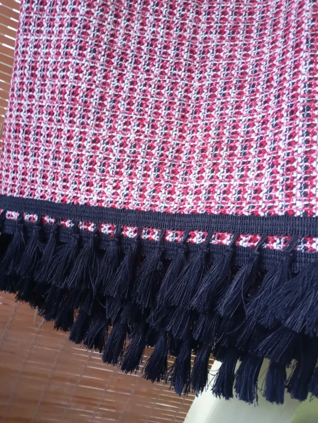 Chaleco Zara Woman Rojo Talla XS