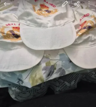 3 Cappelli Real Madrid Vintage Bianchi