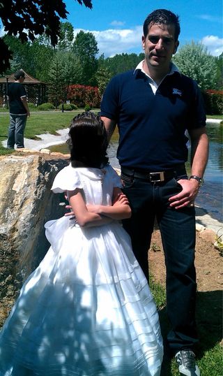 Polo Burberry azul marino talla L