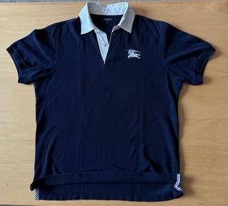 Polo Burberry azul marino talla L