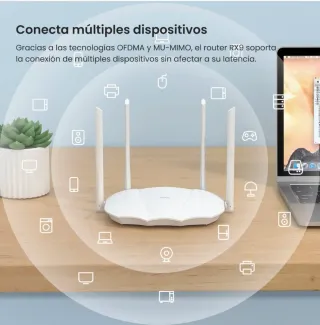 Router Tenda RX9 AX3000 WiFi 6 Dual Band