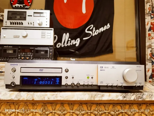 AMPLIFICADOR ONKYO DR-S2.0  DVD RADIO CD