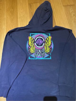 Sudadera Vans con capucha y estampado
