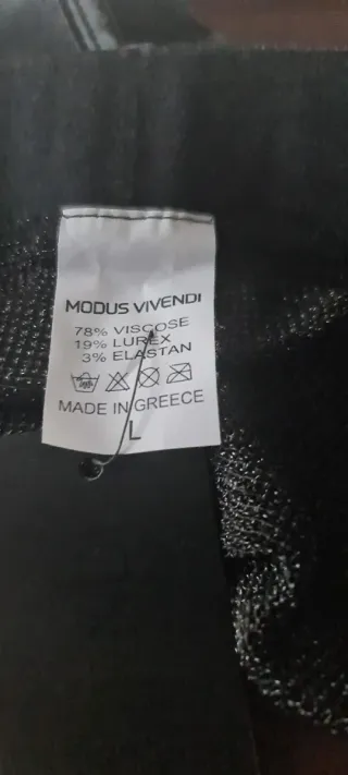 Modus Vivendi Slip Negro Malla