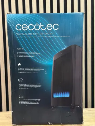 Estufa Gas Cecotec Llama Azul ReadyWar