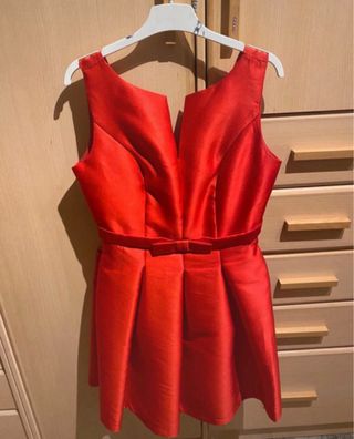 Vestido rojo fiesta