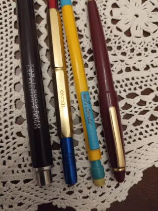 Set 4 matite/portamine vintage