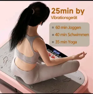 Plataforma Vibratoria Rosa y Gris