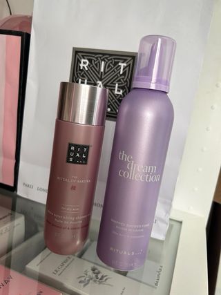 Pack Rituals Espuma Dream+ Aceite Sakura VALOR 20€
