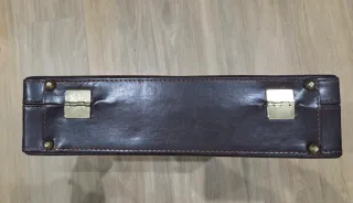 ​SET LUJO PIEL ITALIANA GL ÁLBUM 35x35 + MALETÍN