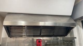 Campana extractora industrial acero inoxidable