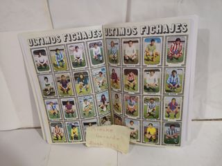 ALBUM FACSIMIL LIGA ESTE 76 77 CON TODO LO EDITADO