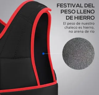 Chaleco de entrenamiento ajustable