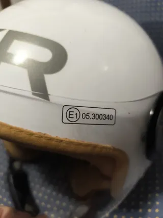 Casco BKR Bianco Scooter