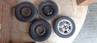 4 Llantas R13 con Neumáticos 175/70 82T