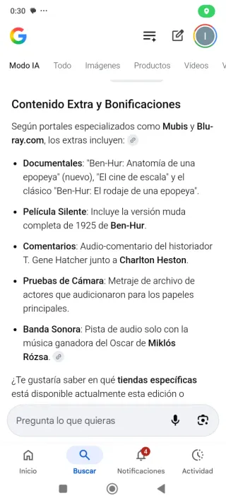 Ben-Hur Ed. Coleccionista UHD 4K + BR Steelbook