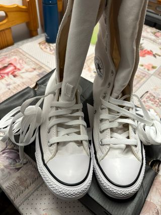 Converse All Star Botas Blancas Talla 39