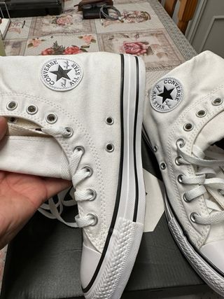 Converse All Star Botas Blancas Talla 39