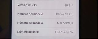 iPhone 15 Pro Azul Marino