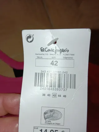 Camiseta deportiva Boomerang rosa